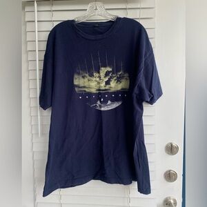 Rare plus size vintage deftones "Eye of the Storm" band tee